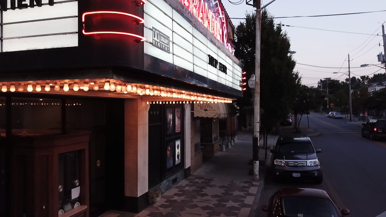 Theater marquee