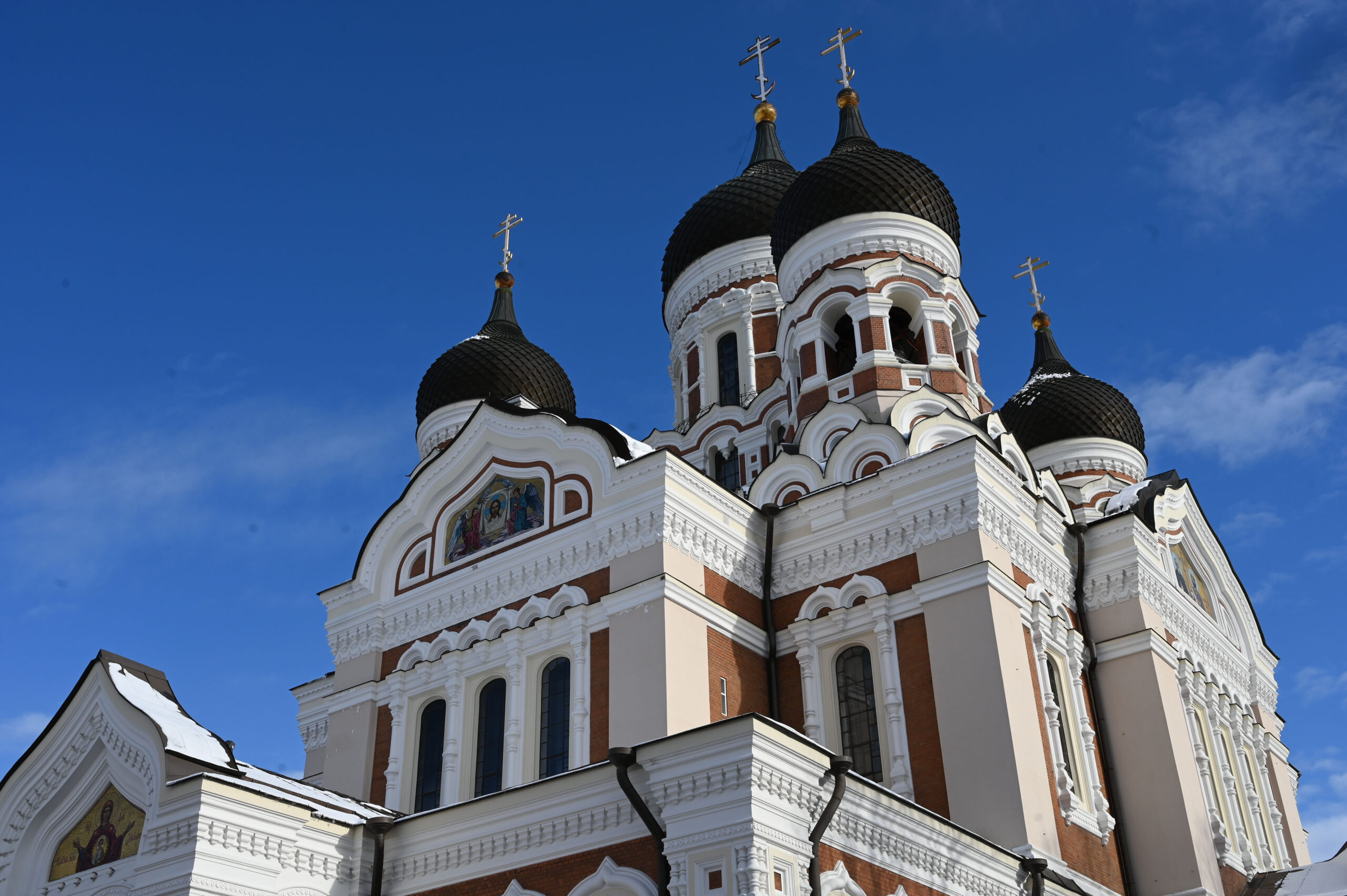 The Alexander Nevsky Cathedral.